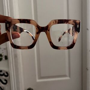 Tortoise Shell Square Glasses